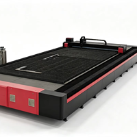 Mesin Pemotong Laser Fiber CNC Area Luas 12000W Ukuran 13000x3000mm untuk Pemrosesan Plat Logam Berat Sumber Raycus
