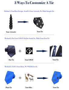 Cravatta Stretta Casual da Uomo 6cm, Colori Personalizzati Accettati, in Poliestere Microfibra Dorato con Tessitura Jacquard, Ecologica e Resistente - Product Image 4