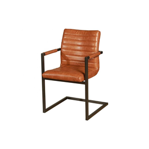 Chaises de salle à manger en cuir confortables, meubles de restaurant anciens fabriqués en Chine - Product Image 1