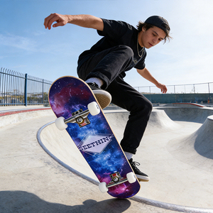 ZHOYA <span class=keywords><strong>Tabla</strong></span> <span class=keywords><strong>de</strong></span> <span class=keywords><strong>Skate</strong></span> Profesional <span class=keywords><strong>de</strong></span> Cuatro Ruedas <span class=keywords><strong>para</strong></span> Principiantes, Longboard <span class=keywords><strong>de</strong></span> Madera <span class=keywords><strong>de</strong></span> Arce Doble Curvado, <span class=keywords><strong>Tabla</strong></span> <span class=keywords><strong>de</strong></span> Surf <span class=keywords><strong>para</strong></span> Adultos y Niños - Product Image 2