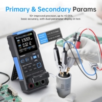 FNIRSI LC1020E Mètre portable avec écran LCD TFT de 2,8 pouces, précision de 0,3 %, testeur ESR numérique haute performance, capacité et inductance