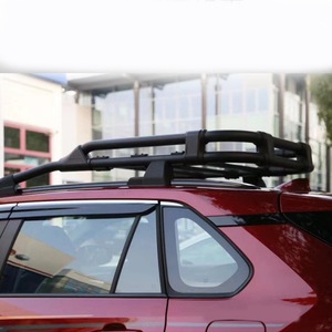 Lt Car Roof <b>Rack</b> Aluminum Alloy Black Roof Mount For 2020 2025 Rav4 - Product Image 1