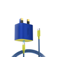 Chargeur rapide Fire Bull, norme britannique, compatible avec la console de jeu Nintendo Switch 2, alimentation électrique