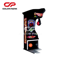 Machine de jeu d'arcade à pièces pour 6 joueurs, machine de boxe à frapper, prix de la machine de boxe et de kickboxing à vendre