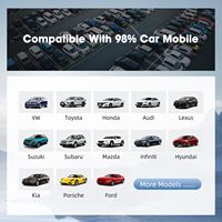 Adaptador inalámbrico para coche Carplay Dongle Plug Play 2 en 1 USB inalámbrico CarPlay y adaptador automático Android para iPhone