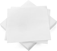 Serviettes de table personnalisées avec logo imprimé, échantillon gratuit, 1 plis, serviettes de table pour dîner, serviettes de fête