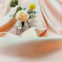 Tissu satiné charmeuse en polyester recyclé 100% recyclable Poly Matt