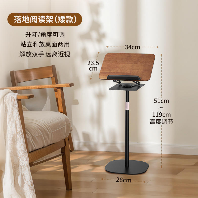 ขาตั้งพื้น สีดำ รุ่นพื้นฐาน 51x119 ซม.