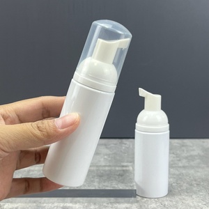 Stock 50ml Empty Facial Foaming White Plastic Lash Shampoo <b>Bottles</b> Eyelash Extension Soap Foam <b>Pump</b> Cleanser Foam <b>Bottle</b> - Product Image 2