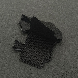 Giữ Nụ Cười <span class=keywords><strong>Flash</strong></span> Quan Sát Tiền Tuyến 3D Mềm Cao Su Thêu Nam Châm Hạt Pin Chiến Thuật Hình Dạng Tam Giác Tùy Chỉnh - Product Image 4