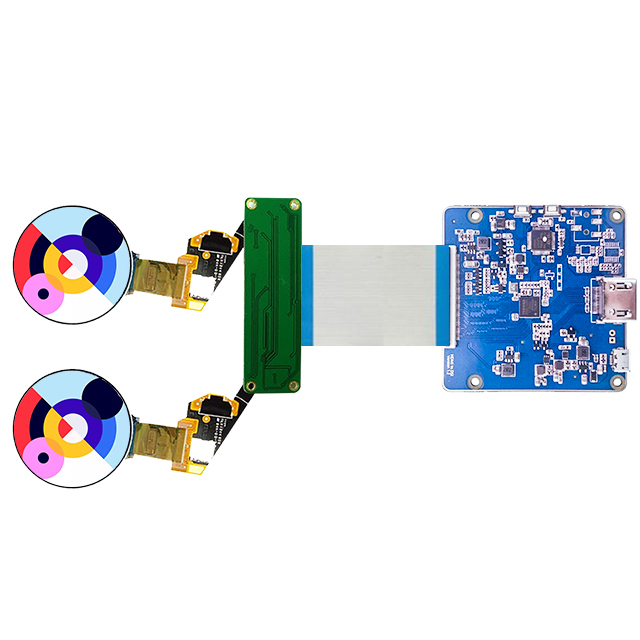 AMOLED Display 1.39 inch 400*400 Round Circle Circular OLED LCD Module Screen with MIPI to HD-MI controller board for VR