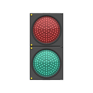 Feu de circulation Semaforo LED rouge vert 20cm - Product Image 5