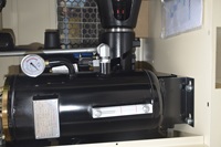 Compresseur d'air industriel tout-en-un Airstone 15KW 20HP 500L 220v, moteur à vis avec réservoir, sécheur, moteur refroidi par air