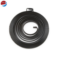 Spirale plate rétractable en acier inoxydable sur mesure, ressort électrique à force constante pour câble