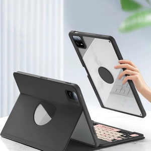 Funda Magnética Desmontable Giratoria para Tablet con Teclado y Ratón, Cubierta de Cuero PU para <span class=keywords><strong>Samsung</strong></span> <span class=keywords><strong>TAB</strong></span> S11 A11 S10+ FE - Product Image 4