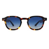 Lunettes de soleil personnalisées de luxe en acétate UV400, monture intégrale ovale, durables, légères, confortables, design Guangdong, unisexe, tendance 2024, nouveauté