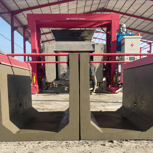 Máquina de Producción de Hormigón Prefabricado en Sitio |   Tubería de Hormigón Móvil y de Alta Eficiencia, Caja de Hormigón, Drenaje en U - Product Image 6