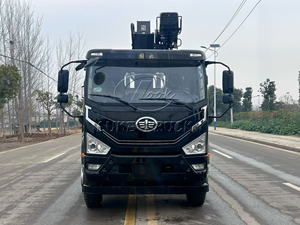 Camion hydraulique FAW à faible coût, capacité de levage 10T, 4x2, durable, auto-chargeur, pour la construction d'infrastructure rurale en Afrique - Product Image 4