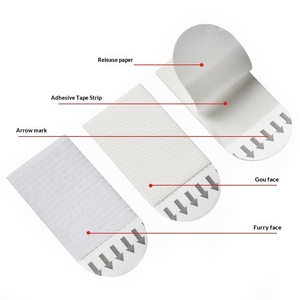 Striscia Adesiva TCF Senza Tracce, Strumento di Montaggio a Parete Senza Foratura, Nastro <span class=keywords><strong>Biadesivo</strong></span> per Auto ad Alta Adesione e Spessore Maggiorato - Product Image 3