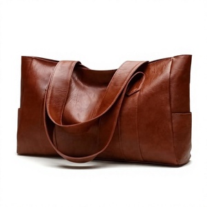 Bolsos de Mano Grandes de Cuero Genuino Duradero de la Mejor Calidad para Mujer, con Correa Cruzada, Cierre de Cremallera, Impermeables y Ligeros - Product Image 3