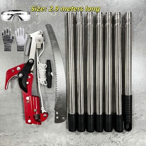 Vườn cực thấy Hướng dẫn sử dụng cây pruner với lưỡi thép sắc nét và cường độ cao Trọng lượng nhẹ xử lý cho cây cọ dây leo cây cao chân tay - Product Image 6