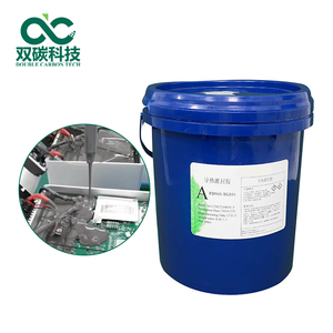 Twee-componenten AB-lijm, hoog thermisch geleidende vloeibare siliconen pottingcompound, kleefmiddel voor elektronische printplaten/LED/printplaten - Product Image 1