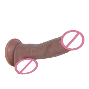 S8036-ZS Godemiché réaliste en silicone double couche avec fonction de pulvérisation, harnais de fixation réglable pour hommes et femmes, masturbateur - Product Image 4