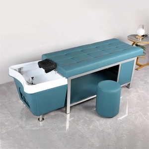 Kisen - Juego de Muebles de Salón de Belleza Ultra Lujosos y Populares, Silla de Barbería Multifuncional con Lavabo de Cerámica y Terapia Capilar - Product Image 6