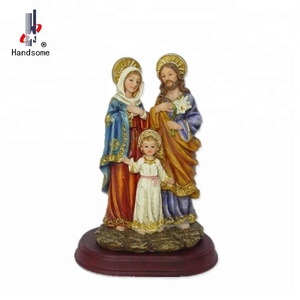 Resina Santa <span class=keywords><strong>Casa</strong></span> de la familia decoración religiosa católica Saint artículos Staues - Product Image 4
