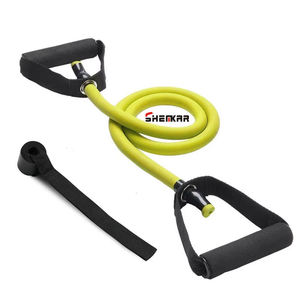 Bán buôn nhà Tập Thể Dục Đào Tạo thiết bị tập thể dục Latex TPE kháng Ống ban nhạc với xử lý cho Xây Dựng Cơ thể tập luyện - Product Image 1