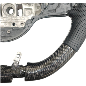 Volante de Fibra de Carbono <span class=keywords><strong>Mercedes</strong></span> AMG para Clase C, Clase E, Clase S, W205, W213, W222 - Línea AMG, Mejora de Rendimiento - Product Image 5