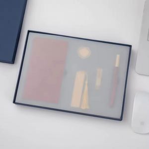2025 New Design Premium Promotional Corporate Business Gift <b>Set</b> With <b>Notebook</b> Ballpen Keychains and Name Card Holder - Product Image 2