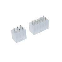 Prise à broche droite 4.2mm connecteur droit à broche solide 2P-24P Double rangée support de prise blanc connecteur de fil automobile