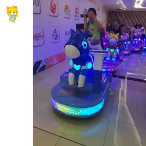 Mall belanja baru taman hiburan anak-anak berkendara elektrik kereta tanpa jejak fungsi ayunan luar ruangan tempat bermain