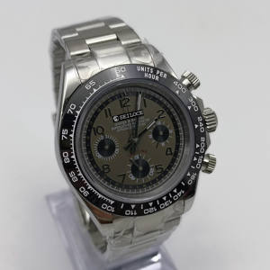 SEILOCE – montre chronographe multifonctionnelle de luxe, mouvement VK63, 39mm, cristal saphir, cadran en acier inoxydable, montre à Quartz avec pointeur - Product Image 2