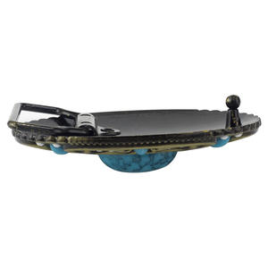 Fibbia per cintura turchese fibbie occidentali per fibbie per cinture in lamiera da donna progetta il tuo Design privato - Product Image 6