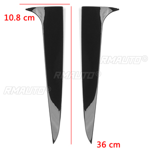 2 Piezas de Alerón Lateral Trasero para BMW X3 F25 2011 2012 2013 2014 2015 2016 2017, Negro, ABS - Product Image 6