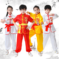 Vêtements d'entraînement pour les arts martiaux mixtes des enfants, shorts de performance et de compétition Danse du Dragon et du Lion