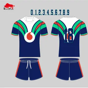 Offre Spéciale meilleure qualité personnalisé Sublimation Rugby Maillots Équipe rugby usure