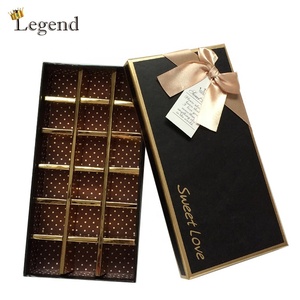 Luxury Custom Logo Gold Foil Square Shape 6pcs 9pcs 12 Pcs 16pcs <strong>Chocolates</strong> Candy Packaging <strong>Fancy</strong> Paper Box for <strong>Chocolate</strong> - Product Image 6