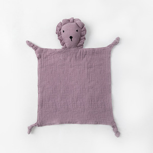 Mousseline Bio Lavable Bébé <span class=keywords><strong>Lapin</strong></span> Couette Mouton Couette Jouets Couverture <span class=keywords><strong>Lapin</strong></span> Bébé Lovey Couverture de Sécurité - Product Image 5