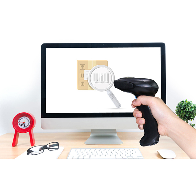 Xkancode 2D QR Code Barcode Scanner for Scanning Printed and On-screen Bar Code