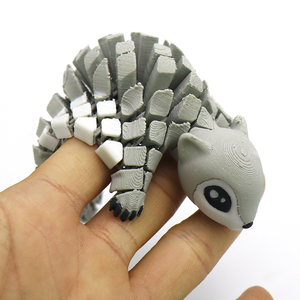 Jouet Souris Volante Multicolore Imprimé en 3D, Ornement Articulé Créatif et Tendance en Forme d'Animal, Cadeau de Décompression pour le Jeu - Product Image 4