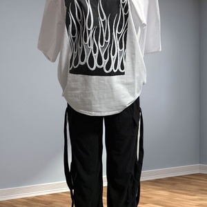 Vente en gros de t-shirts décontractés à manches courtes en coton 100% 180 g/m², imprimés sur mesure avec motif léopard, pour femmes et couples, ensemble pour femmes, été - Product Image 6