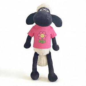 Adorabile Cuscino Peluche a Forma di Agnello Nero, Personalizzabile con Logo, Regalo Promozionale, Vendita all'Ingrosso - Product Image 3
