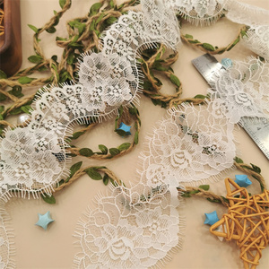 Il nuovo pizzo Voile ciglia elastiche viene utilizzato per accessori di abbigliamento decorazione accessori per biancheria intima e reggiseno accessori - Product Image 5