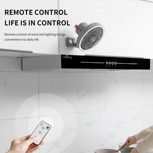 Inclinaison réglable oscillant petit ventilateur de refroidissement à air en plastique RV mural pour voiture salle de bain cuisine ventilateur d'angle télécommandé - Product Image 4