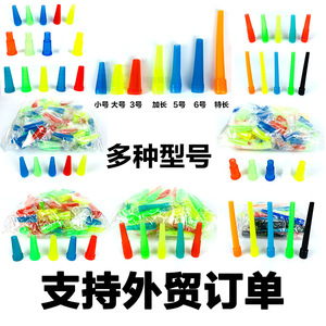 ท่อสูบบารากุแบบยาว ปลายพลาสติกแบบใช้แล้วทิ้ง สำหรับสูบบารากุ  ปลายท่อสูบบารากุหลากสี  แพ็คสำหรับ - Product Image 2