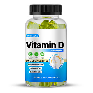 Yetişkinler için özelleştirilebilir <span class=keywords><strong>D</strong></span> vitamini Gummies iştah kardiyovasküler sağlık ve bağışıklık fonksiyon <span class=keywords><strong>d</strong></span>üzenlemesini destekler - Product Image 1
