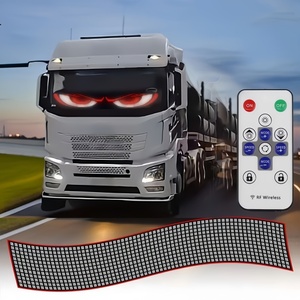 Piezas de Iluminación para Camiones de Alta Calidad, Luz Decorativa Dinámica LED Estilo Ojo de Demonio, Universal 12V 24V, Control por Aplicación y Control Remoto - Product Image 4